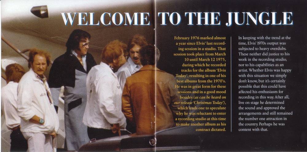 Elvis Presley Welcome To The Jungle The Last Farewell : Booklet 2